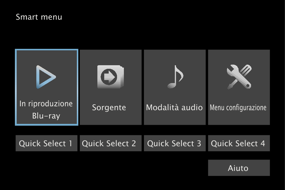 GUI Smart Menu X2200WE3